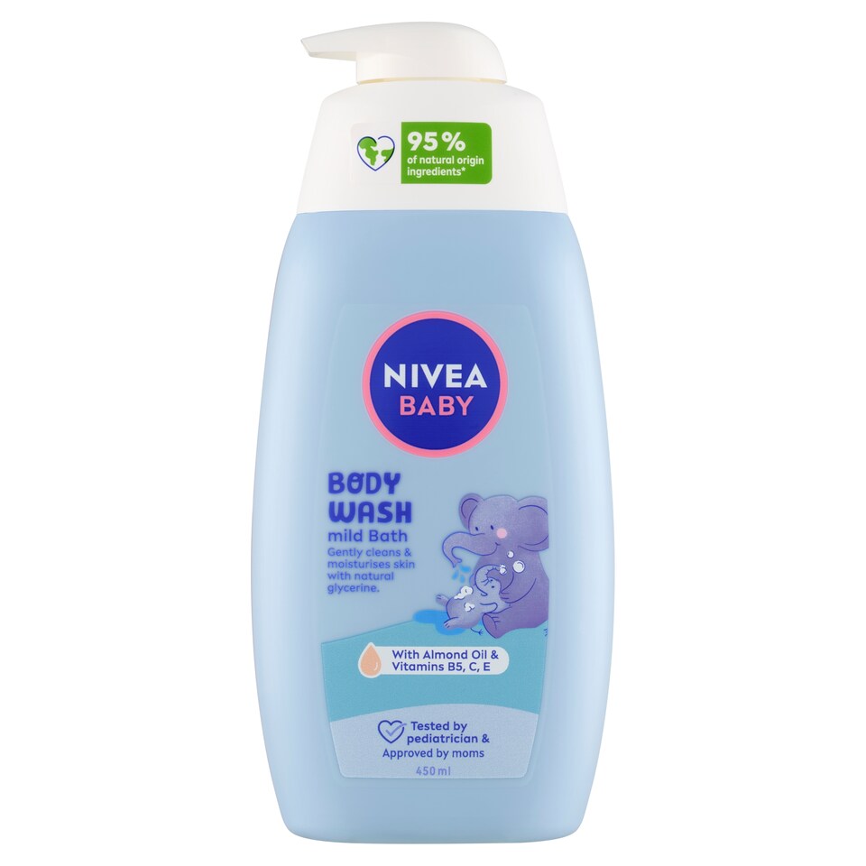 image 1 of Nivea Baby Body Wash Mild Bath 450 ml