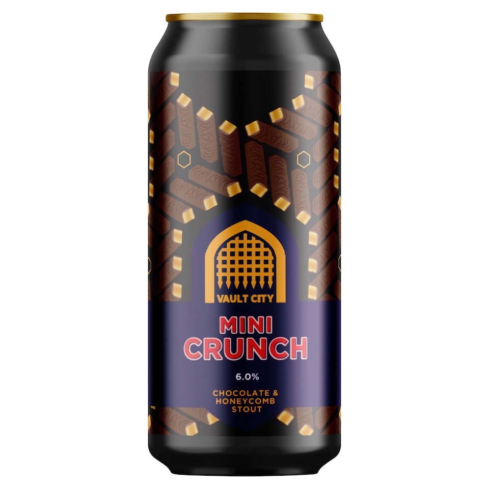 Vault City Mini Crunch Stout 440ml