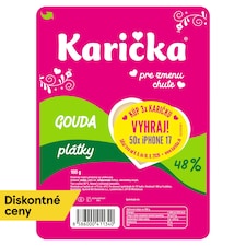 Karička Gouda 48 % plátky 100 g