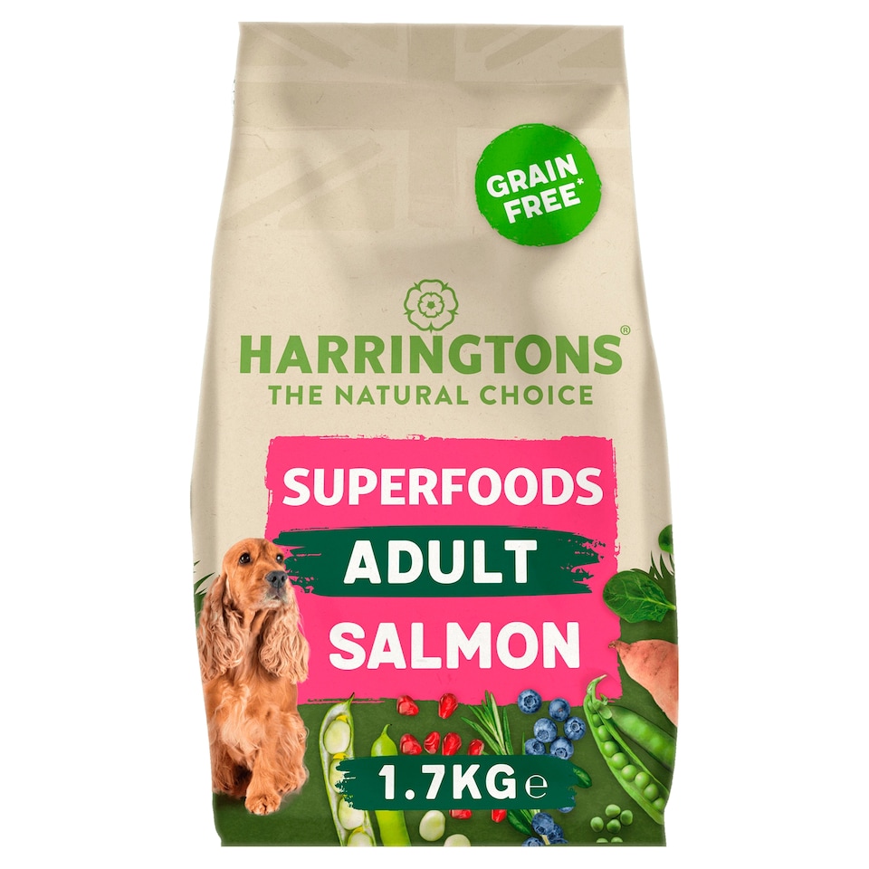 image 1 of Harringtons Superfoods Adult Dog Food - Salmon 1.7kg