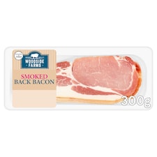 Woodside Farms Smoked Back Bacon 300G