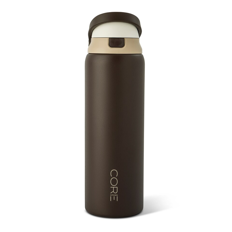 image 1 of Core Kitchen Mocha Hydra Dual Function Water Bottle 946ml