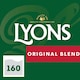 image 1 of Lyons Original Blend Tea 160 Tea Bags 464G