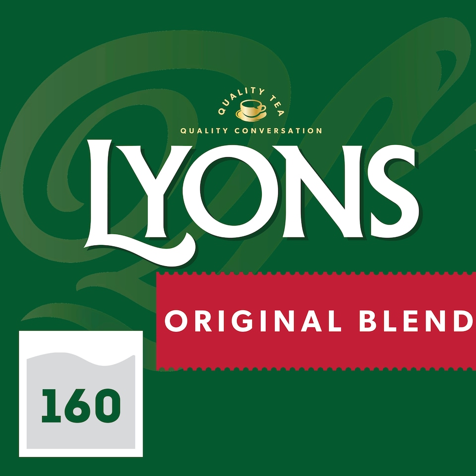 image 1 of Lyons Original Blend Tea 160 Tea Bags 464G