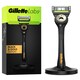 image 1 of Gillette Labs Razor & Stand Black & Gold Edition