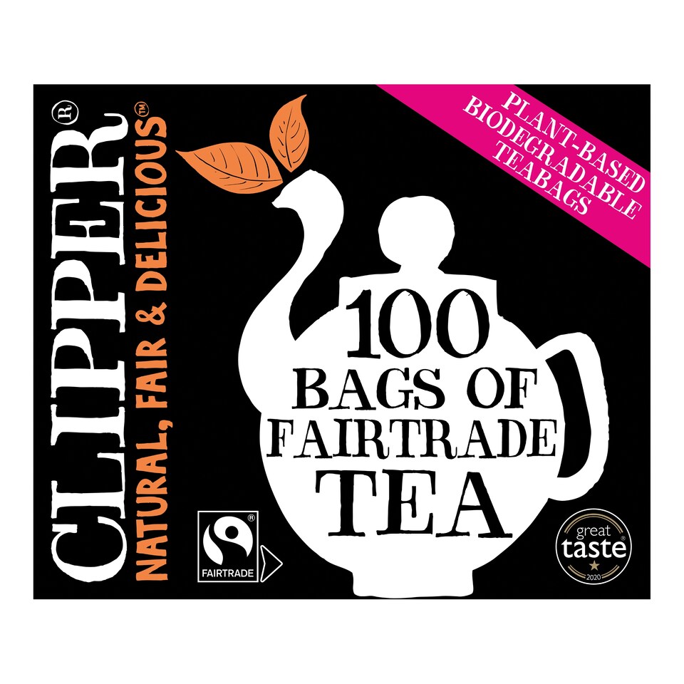 image 1 of Clipper Fairtrade Everyday Tea 100 Bags 312G