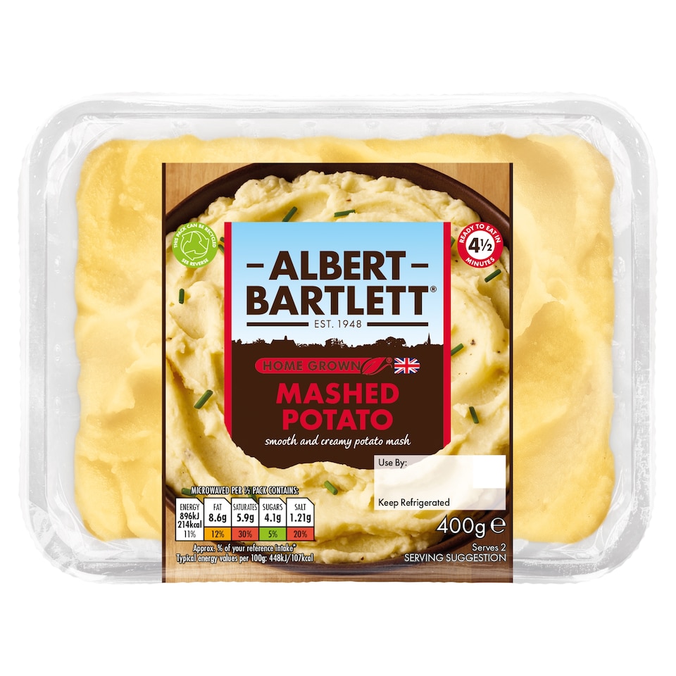 image 1 of Albert Bartlett Creamy Mashed Potato 400G