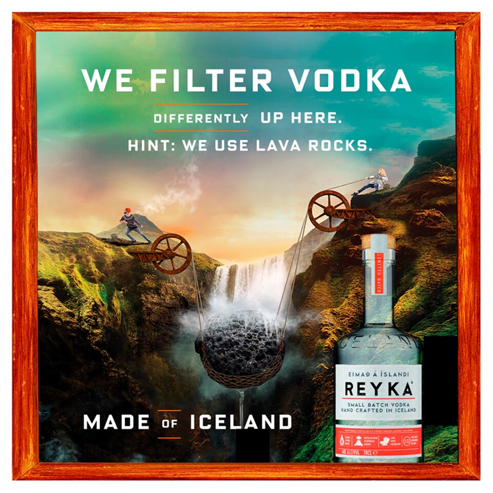 image 1 of Reyka Vodka 70Cl