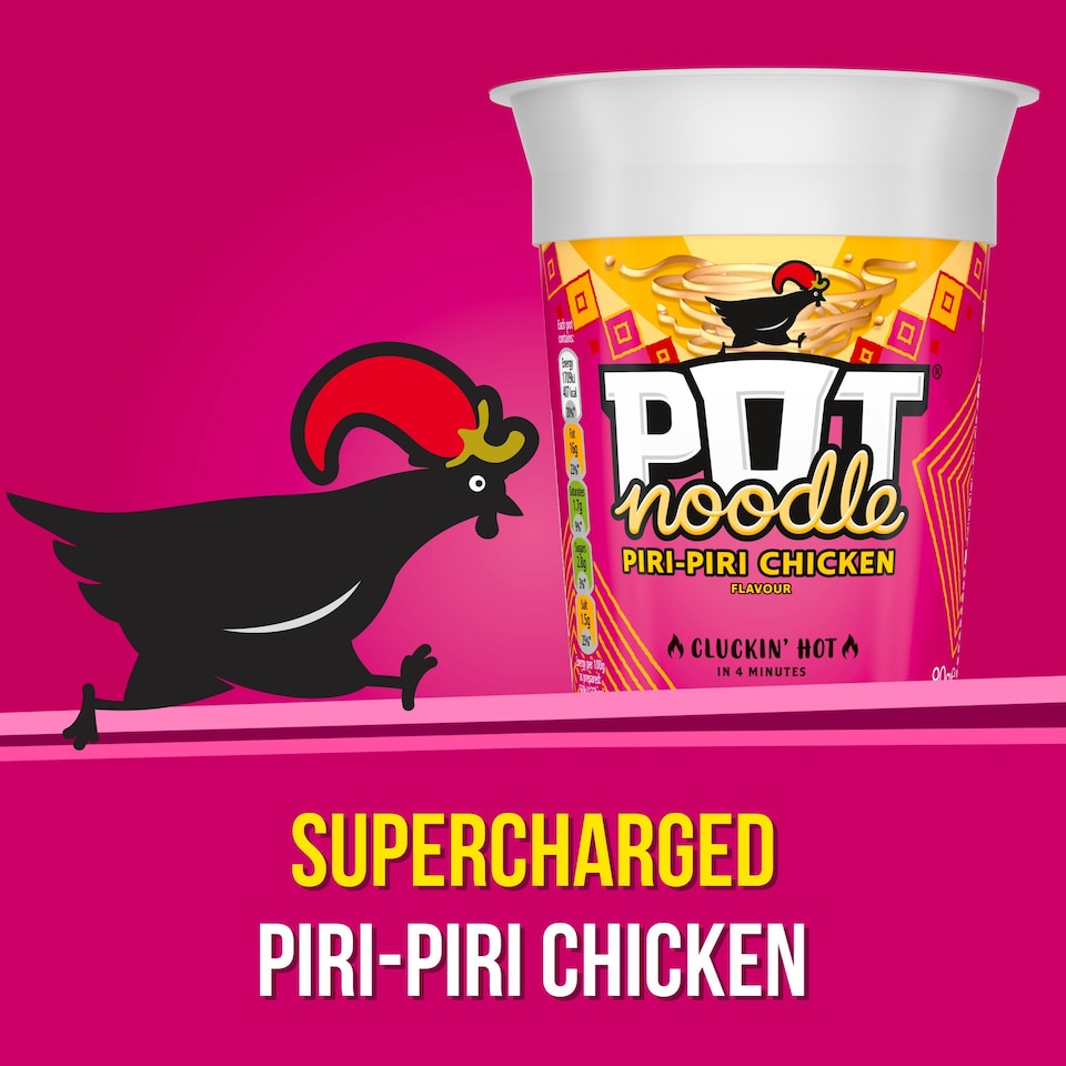 image 1 of Pot Noodle Piri Piri Chicken Instant Noodles 90g