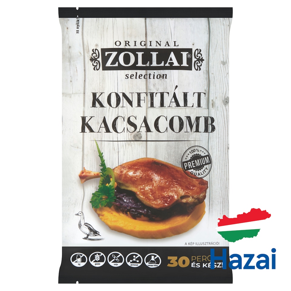 ZOLLAI konfitált kacsacomb 450 g