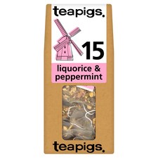 Teapigs Liquorice & Peppermint Tea Bags 15 Pack 45g