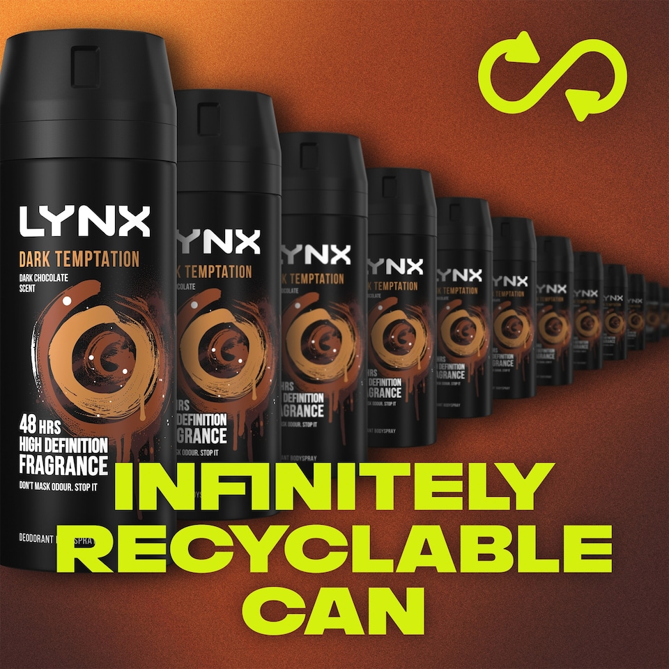 image 1 of Lynx Dark Temptation 48h Deodorant Bodyspray 150ml