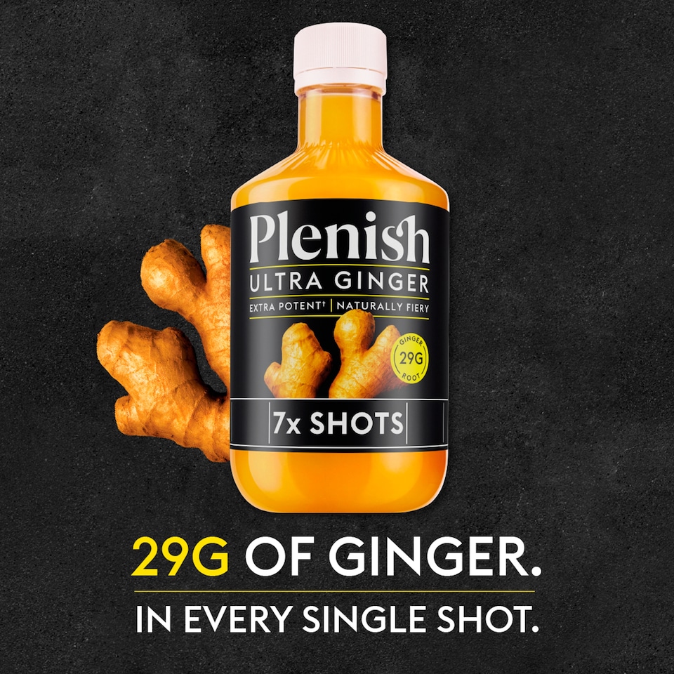 image 1 of PLENISH SHOTS ULTRA GINGER 420ML