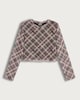 image 3 of OH ME OH MY Plaid Print Long Sleeved Co-ord Top in Grey