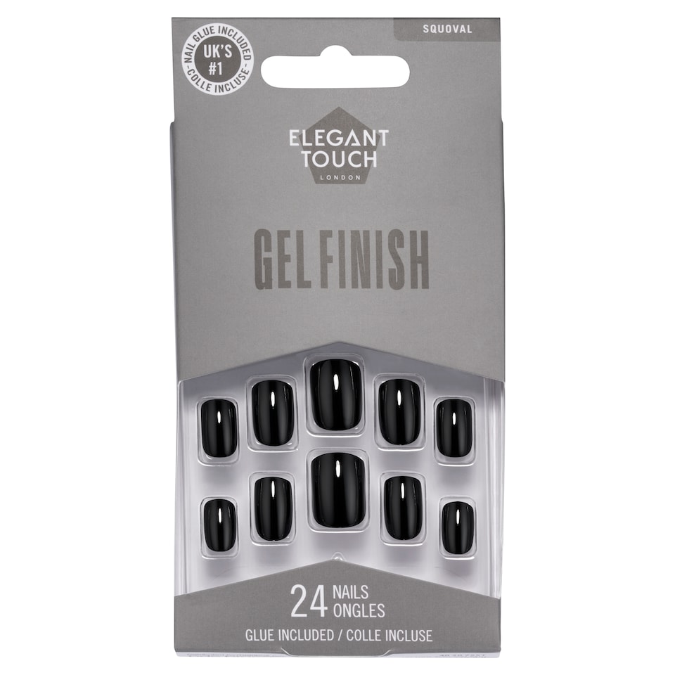 Elegant Touch Core Nails Midnight Black