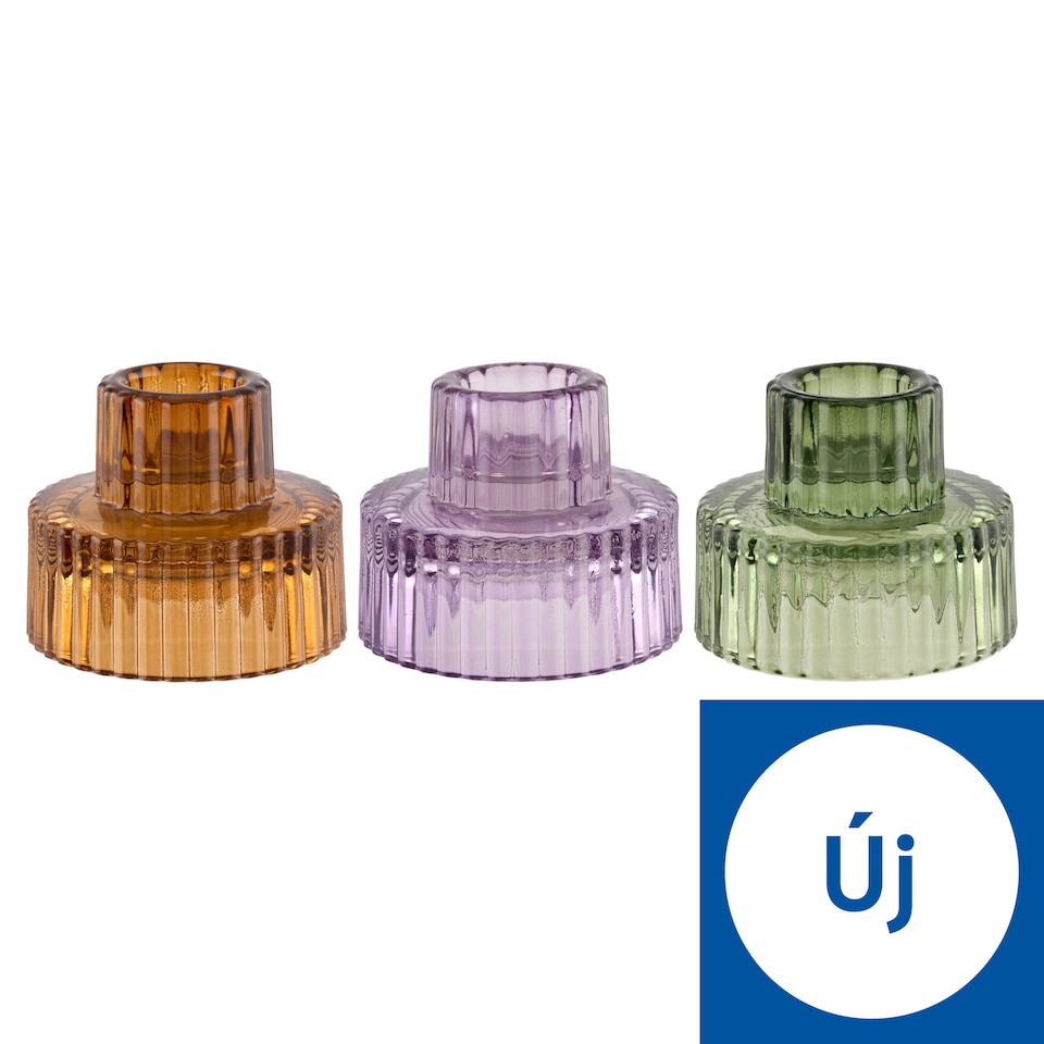 Candlelight 2 in 1 Glass Candle Holder