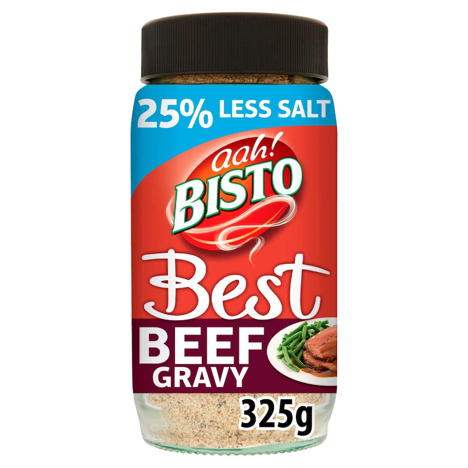 Bisto Best Beef Reduced Salt 325G