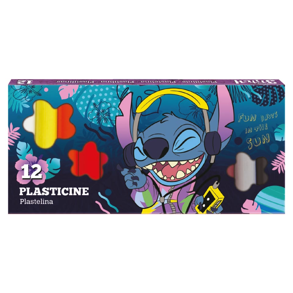 Disney Stitch gyurma 12 db
