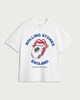 image 4 of Rolling Stones England T-Shirt in White