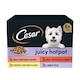 image 1 of Cesar Juicy Hotpot Wet Dog Food Tray Mixed in Gravy 8x150g