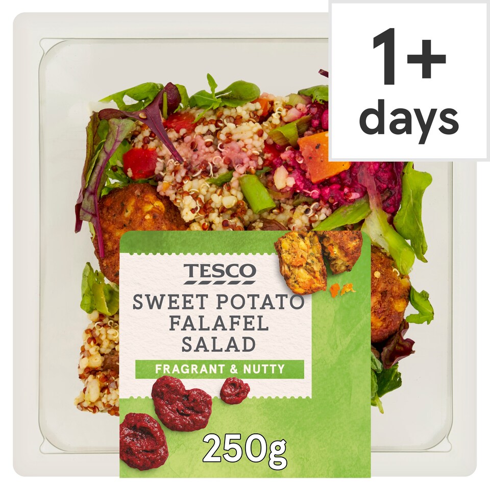 Tesco Sweet Potato Falafel Salad 250g