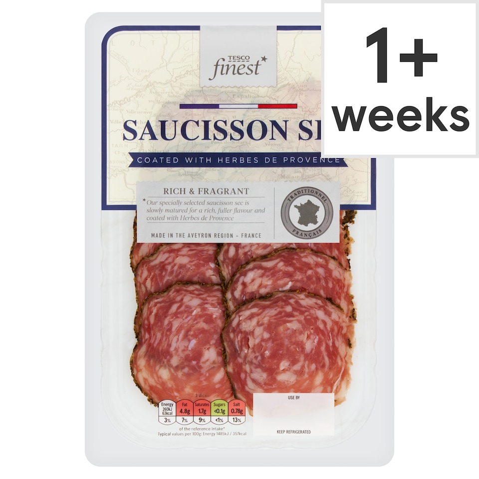 Tesco Finest Saucisson Sec 70g