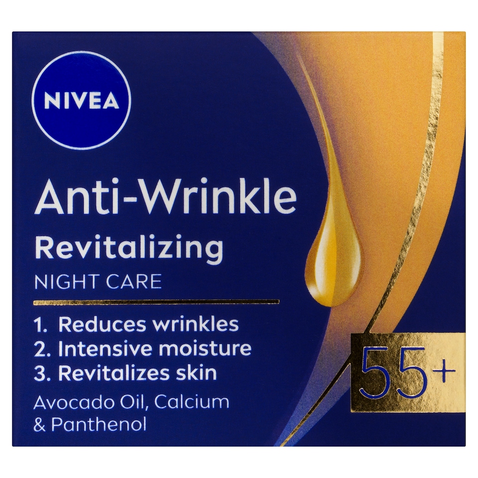 obrázok 1 z Nivea Obnovujúci nočný krém proti vráskam 55+ 50 ml