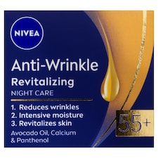 Nivea Obnovujúci nočný krém proti vráskam 55+ 50 ml