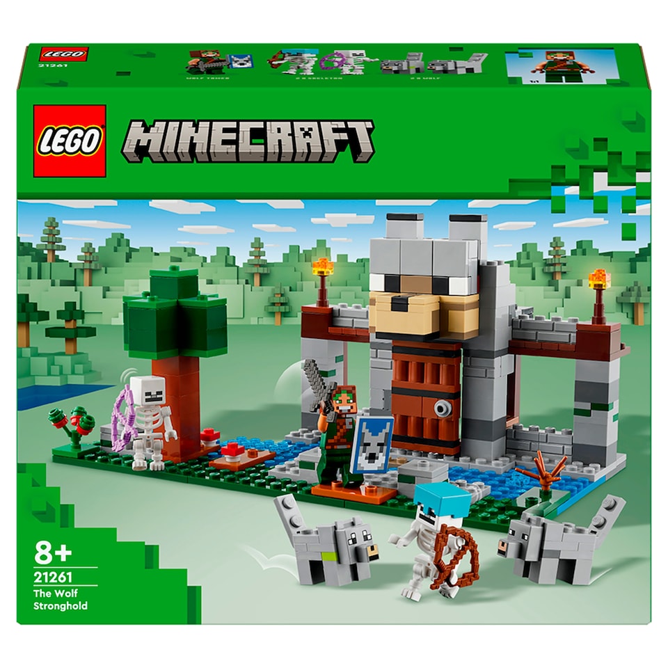 Obrázek 1 pro produkt LEGO Minecraft 21261 Vlčí pevnost