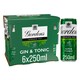 image 1 of Gordon's & Tonic 6x250ml 