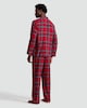 image 2 of F&F Check Woven Matching Family Christmas Pyjamas in Red