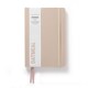 image 1 of Paperchase Agenzio Medium Oatmeal Ruled Notebook
