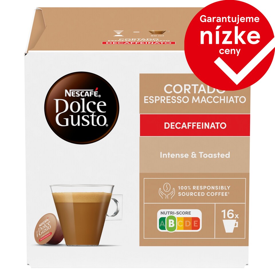 image 1 of NESCAFÉ Dolce Gusto Cortado Decaffeinato - Coffee in Capsules - 16 pcs