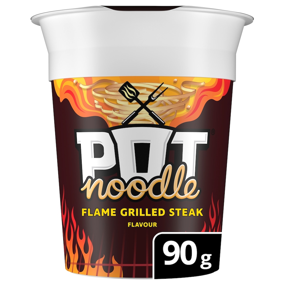image 1 of Pot Noodle Flame Grilled Steak 90G