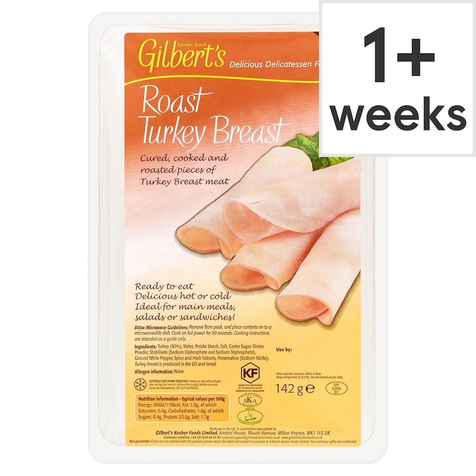 Gilberts Roast Turkey Roll 142G
