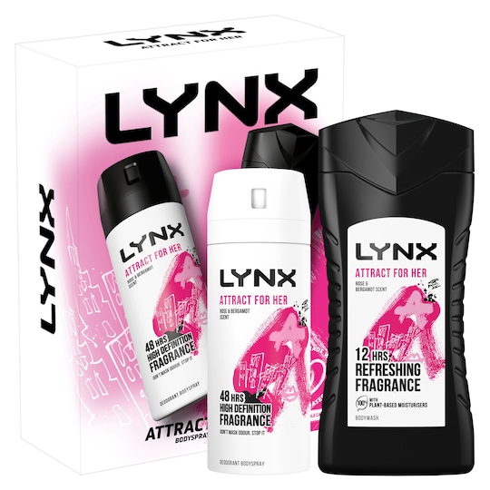 Lynx Attract For Her Duo Gift Set Tesco Groceries