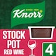 image 1 of Knorr Stockpot Red Wine 4pk 104g