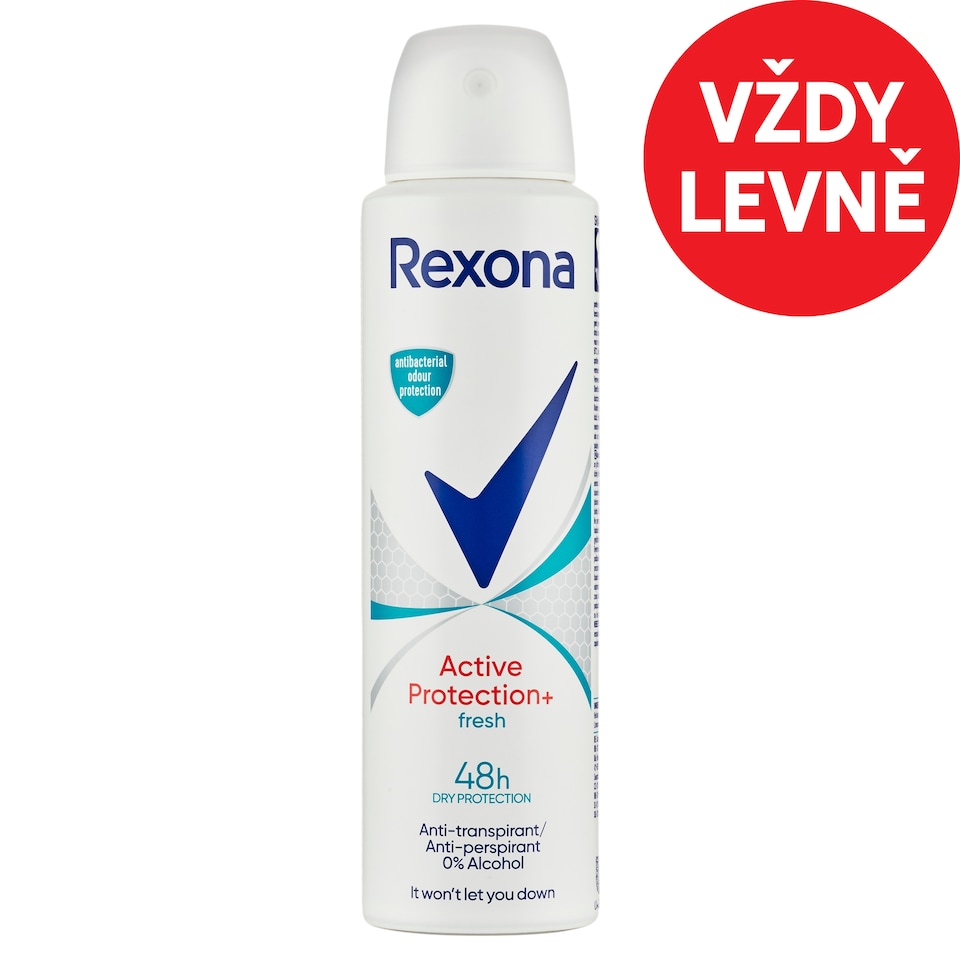 Obrázek 1 pro produkt Rexona Active Shield Fresh antiperspirant sprej 150ml
