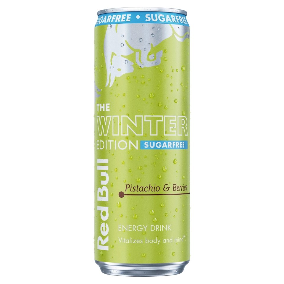 Red Bull Sugar Free Pistachios & Berries Winter Edition Energy Drink 355ml