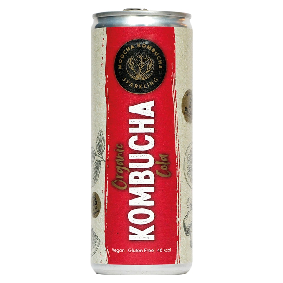 Moocha Kombucha Organic Kombucha - Cola 250ml