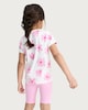 image 3 of F&F Girls 3-Pack Pure Cotton Floral Print T-Shirts in Multi Pink