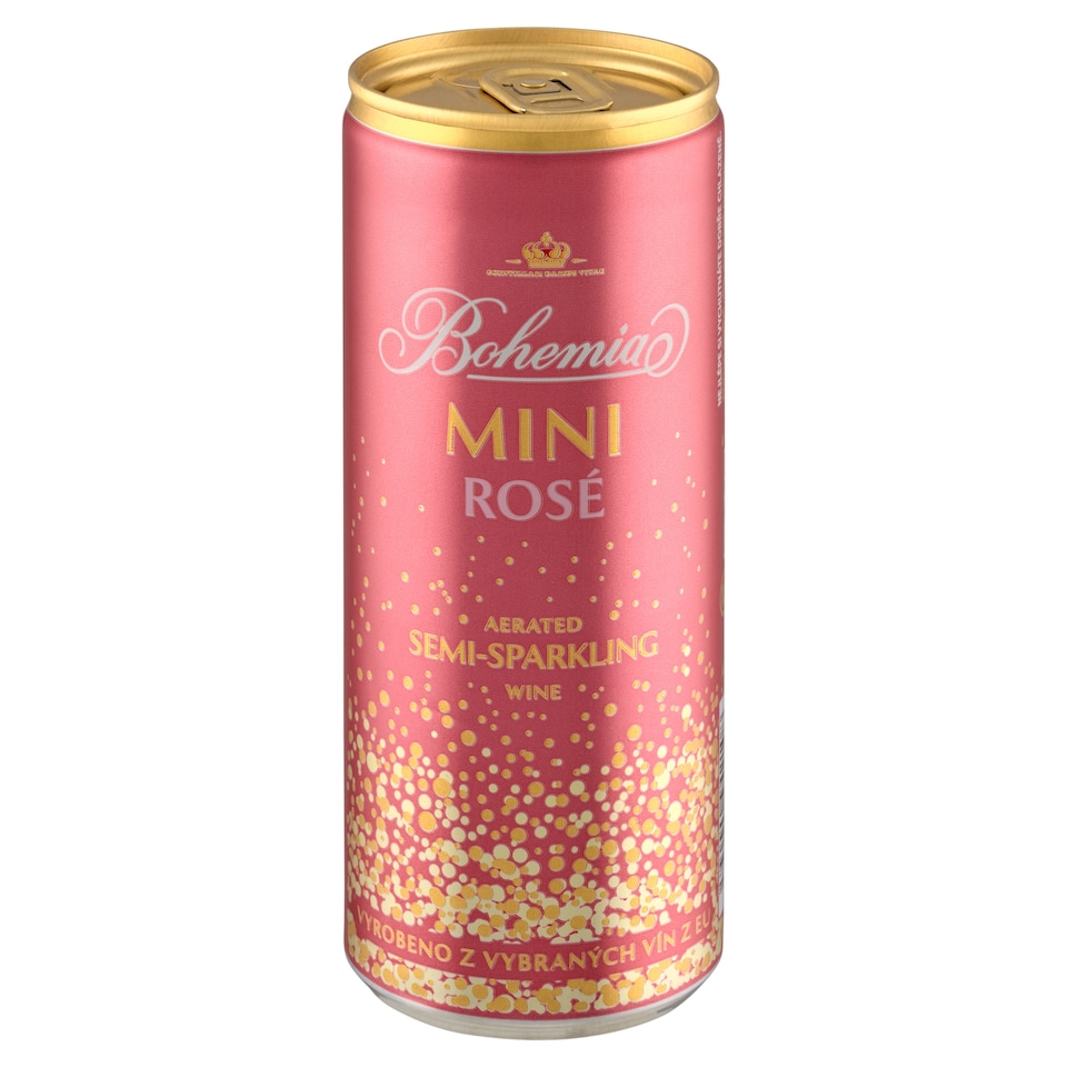 image 1 of Bohemia Mini Rosé Aerated Semi-Sparkling Wine 0.25L