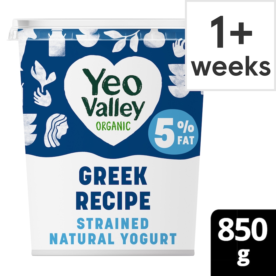 image 1 of Yeo Valley Organic Greek Recipe 5% Fat Natural 850g