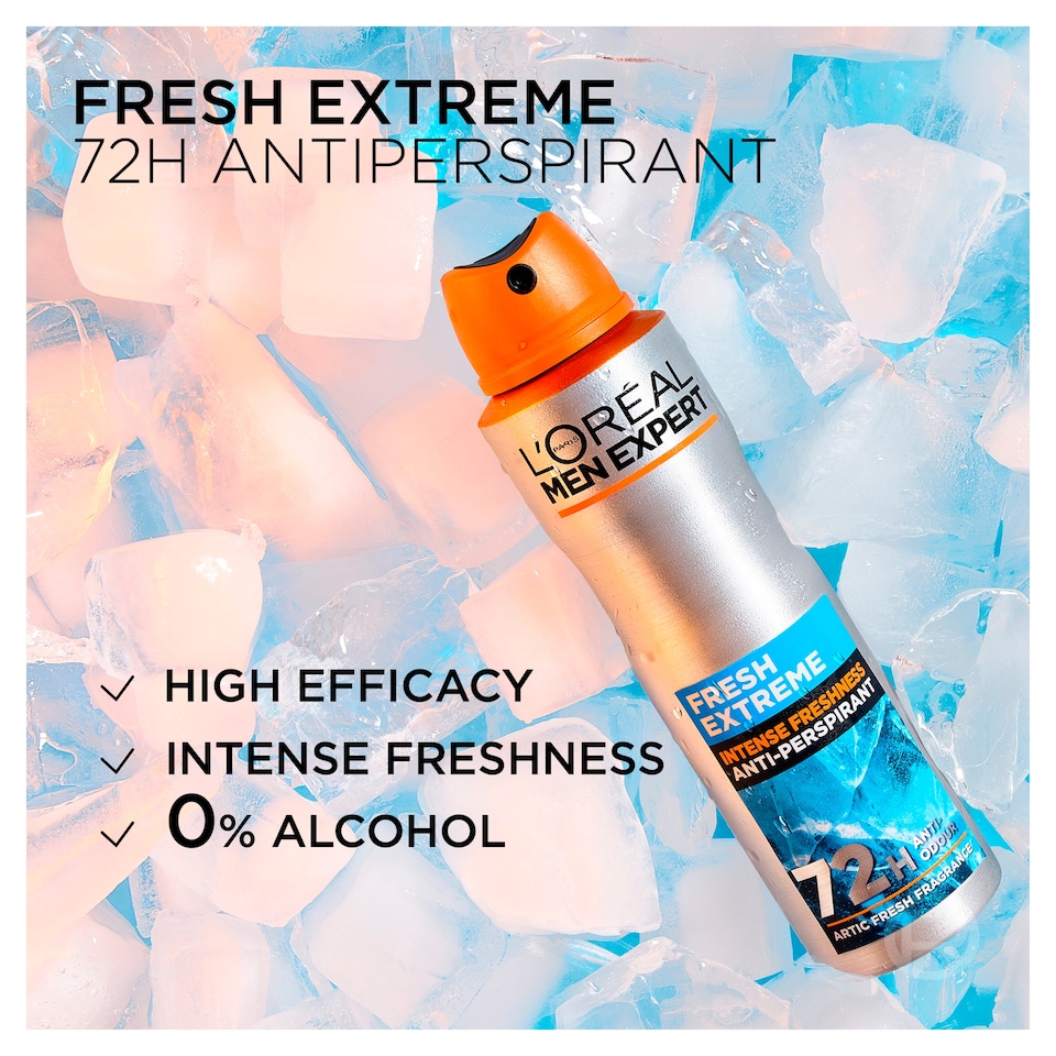 image 1 of L'Oreal Men Expert Carbon Protect Antiperspirant Spray Deodorant XXL 300ml