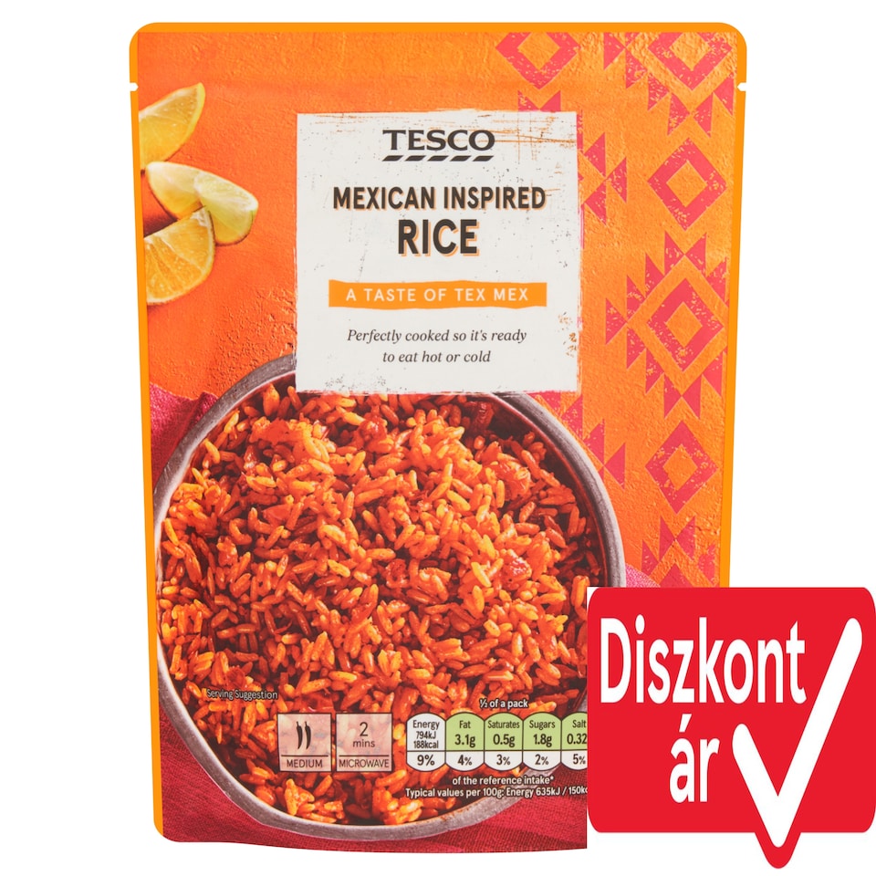 Tesco Mexican Inspired Rice 250 g