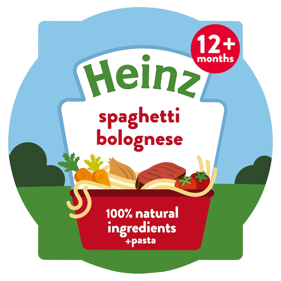 image 1 of Heinz Spaghetti Bolognese Baby Food Tray 200g