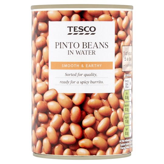 Tesco Pinto Beans In Water 400G