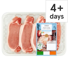 Tesco Irish Boneless Loin Pork Chops 523G