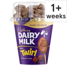 Cadbury Dairy Milk Chocolate Dessert with Twirl Pieces 345g
