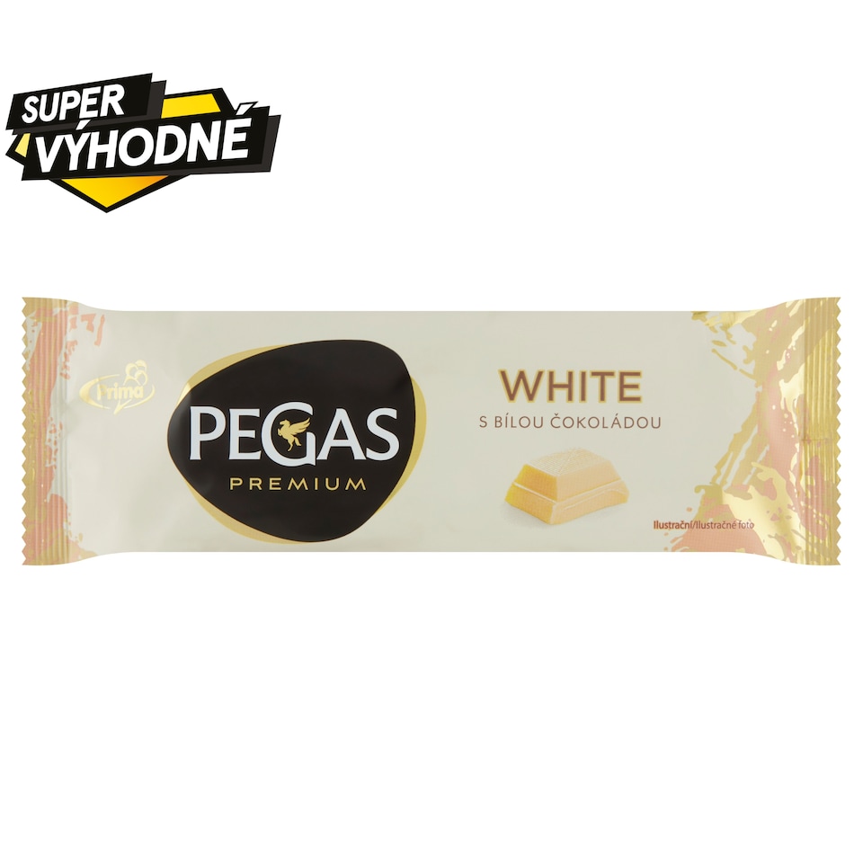 Prima Pegas Premium White s bílou čokoládou 100ml